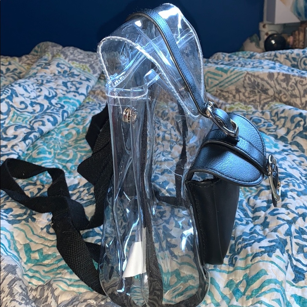 Clear Mini Backpack - Picture 3 of 3